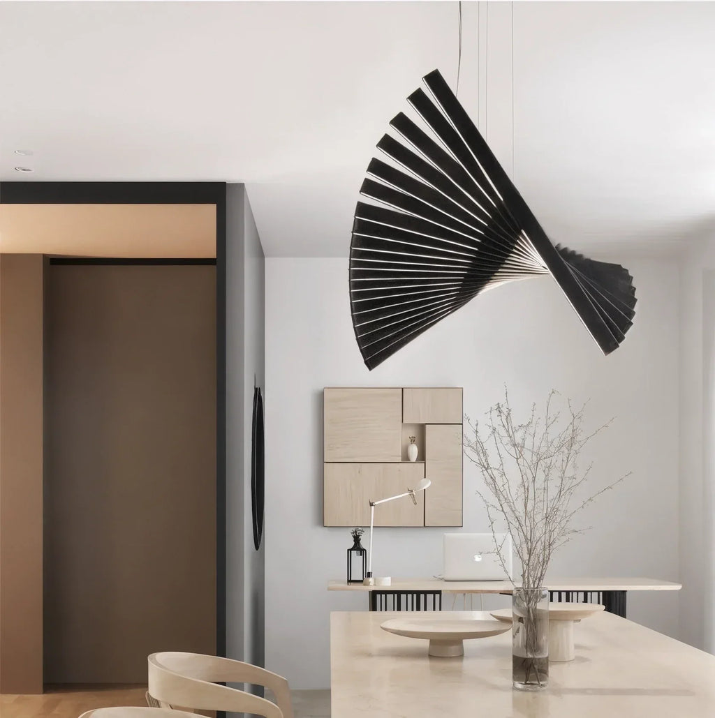 LumaNova Contemporary Chandelier With Adjustable Lighting For Indoor Kitchen Spaces