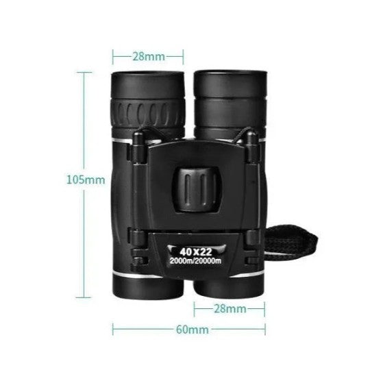 Binoculars 40x22 With Optical Zoom For Wildlife Viewing