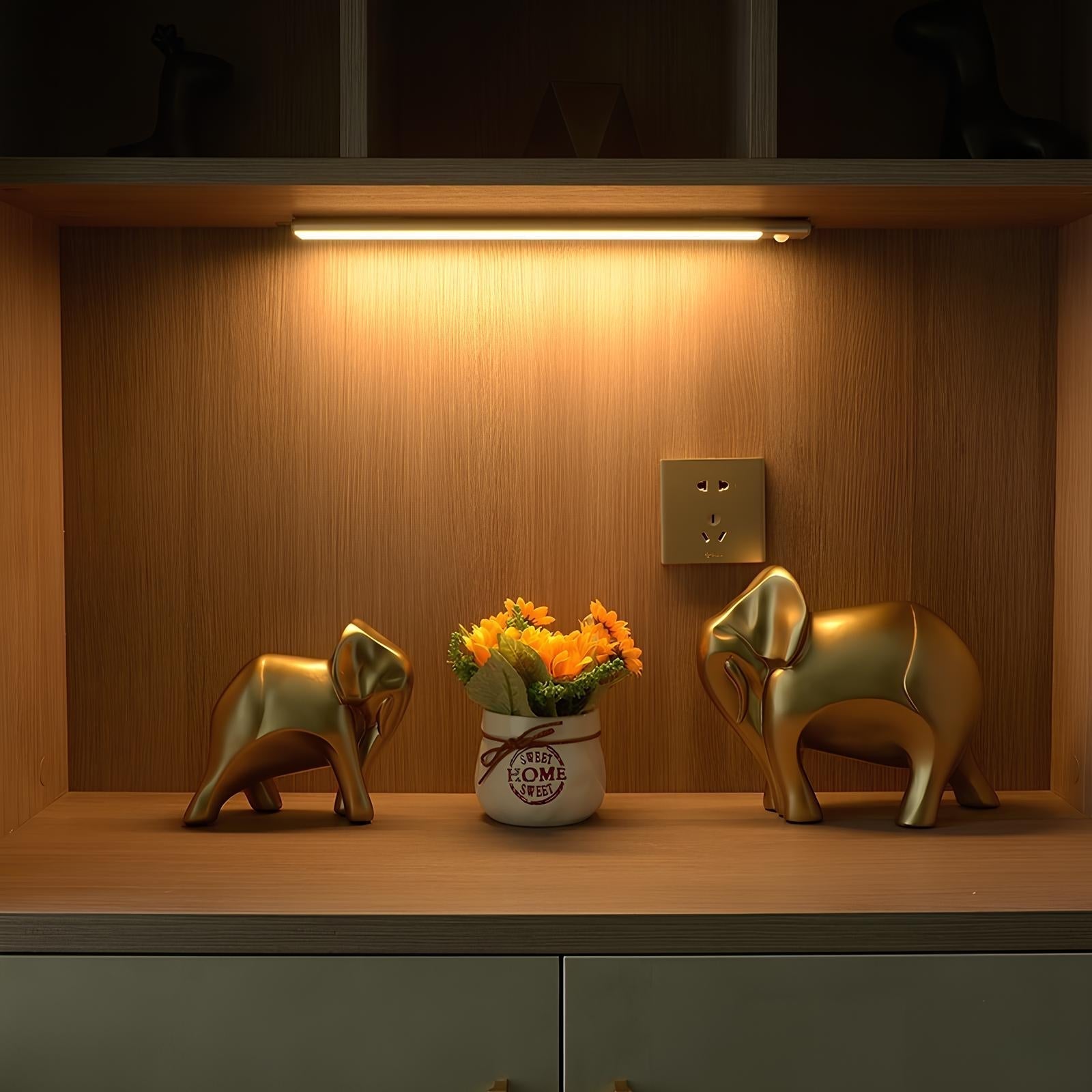 Closet And Under-Cabinet LED Light With Wireless Motion Sensor For Simple Illumination