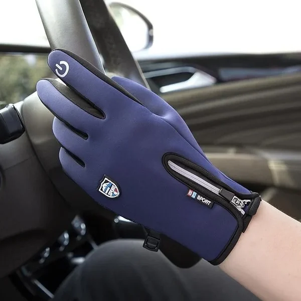 USB Heated Gloves With Touchscreen Waterproof And Windproof For Winter