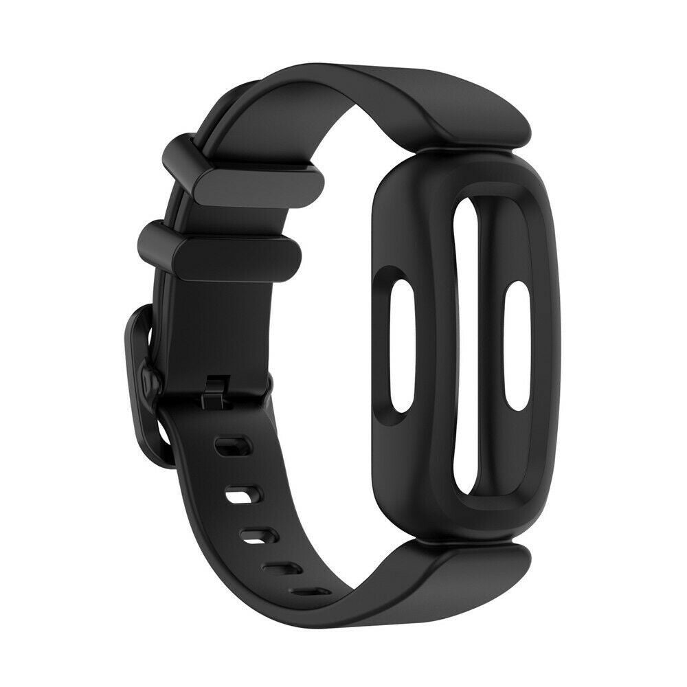 Náhradní řemínek pro Fitbit Ace 3 — pohodlný černý silikon