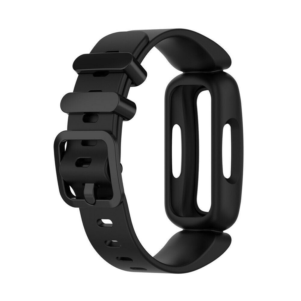 Náhradní řemínek pro Fitbit Ace 3 — pohodlný černý silikon