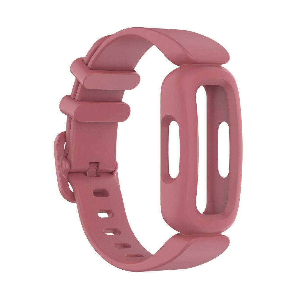 Vattenmelonfärgat silikonarmband – utformat för Fitbit Ace 3-klockan