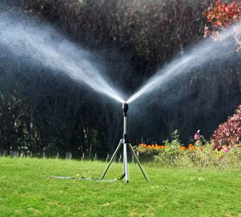360 Degree Adjustable Garden Sprinkler With Stainless Steel