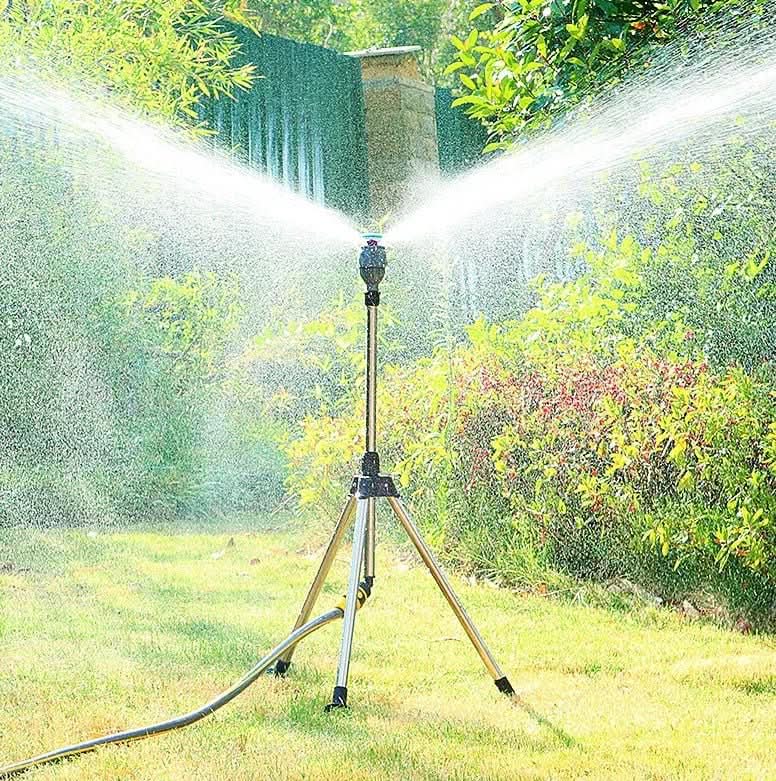360 Degree Adjustable Garden Sprinkler With Stainless Steel