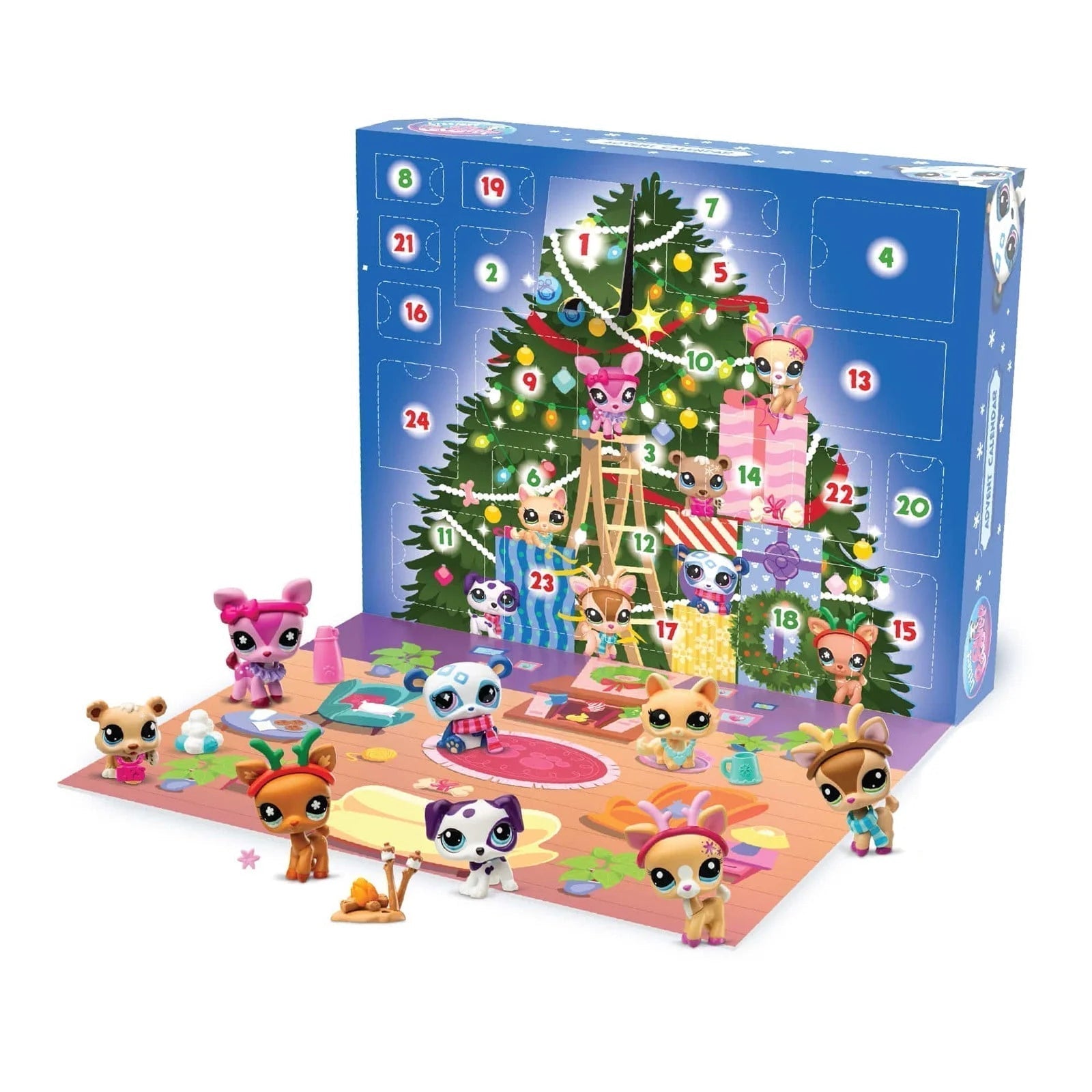 Advent Calendar for Small Animals with Mysterious Figures – Interactive Toys for Children, Durable Plastic | Ka-mostore