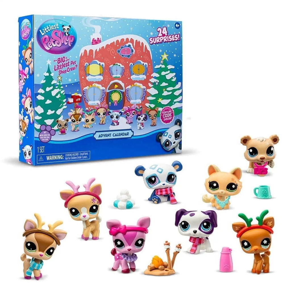 Advent Calendar for Small Animals with Mysterious Figures – Interactive Toys for Children, Durable Plastic | Ka-mostore
