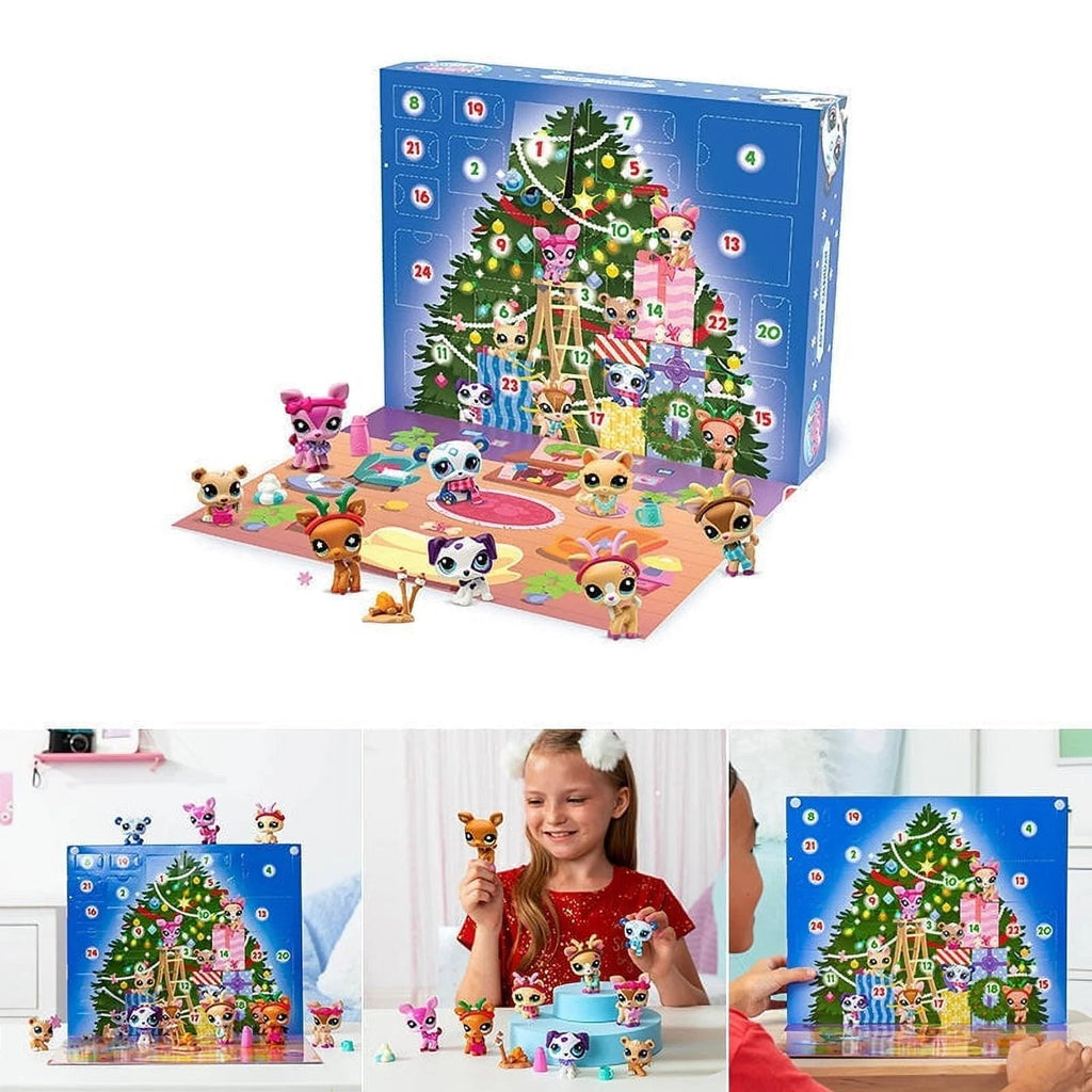 Advent Calendar for Small Animals with Mysterious Figures – Interactive Toys for Children, Durable Plastic | Ka-mostore
