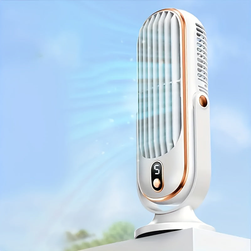 AeroLux Elite Cooling Fan | Dual Motor, 720° Rotation, USB Rechargeable & Ultra Quiet for Ultimate Comfort Anywhere | Ka-mostore