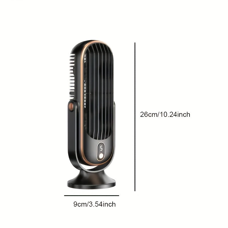 AeroLux Elite Cooling Fan | Dual Motor, 720° Rotation, USB Rechargeable & Ultra Quiet for Ultimate Comfort Anywhere | Ka-mostore