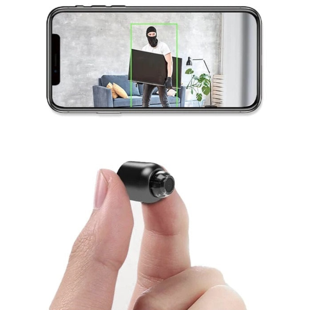 AetherGuard Mini WiFi Camera With Night Vision 1080P UK Video And Clear Audio | Ka-mostore