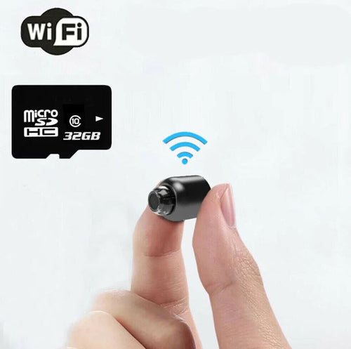 AetherGuard Mini WiFi Camera With Night Vision 1080P UK Video And Clear Audio | Ka-mostore