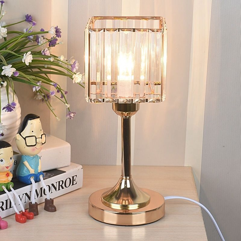Nordic Crystal Table Lamp With Crystal Details For Modern Interiors And Home Decor