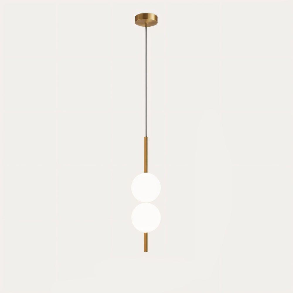Lyra Pendant Light In Nordic Glass Pendant Light With Adjustable LED For Kitchen Islands