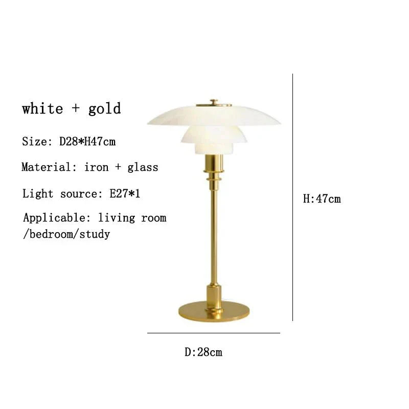 Asterin Modern Art Deco Glow Desk Lamp With Bold Geometric Pattern For Modern Living Spaces