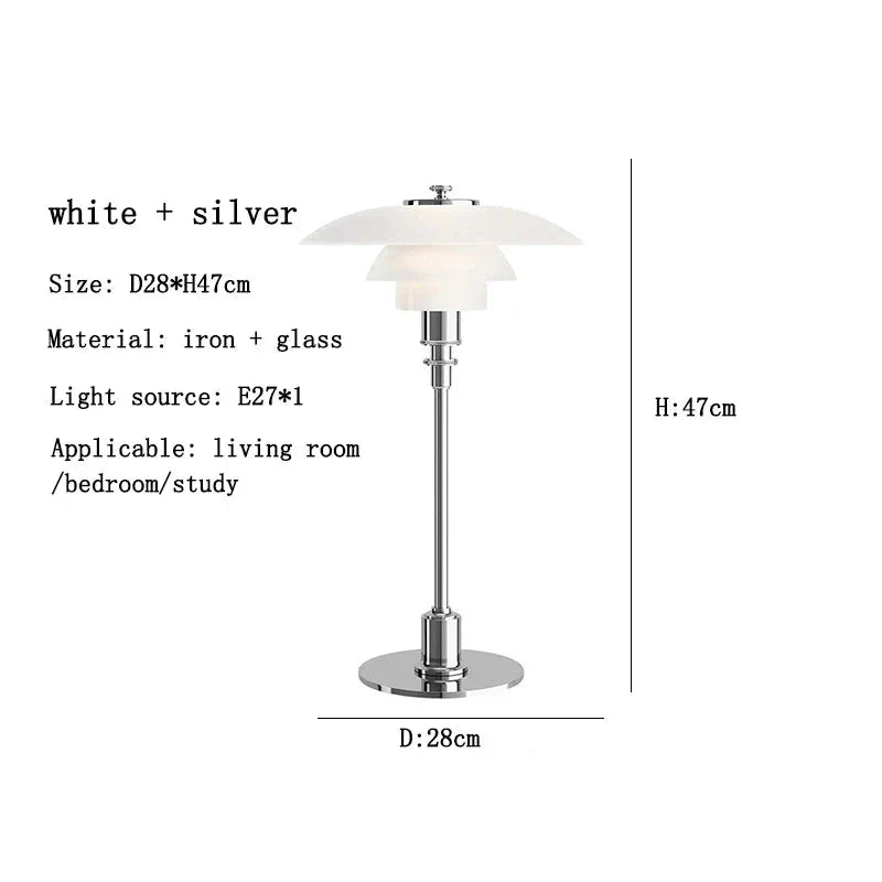 Asterin Modern Art Deco Glow Desk Lamp With Bold Geometric Pattern For Modern Living Spaces