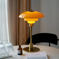 Asterin Modern Art Deco Glow Desk Lamp With Bold Geometric Pattern For Modern Living Spaces