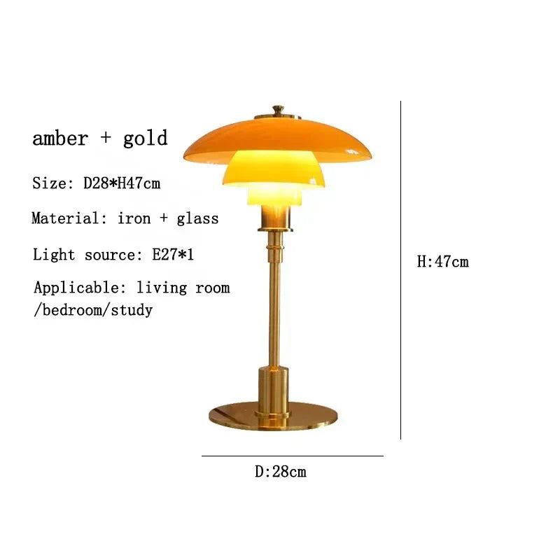 Asterin Modern Art Deco Glow Desk Lamp With Bold Geometric Pattern For Modern Living Spaces