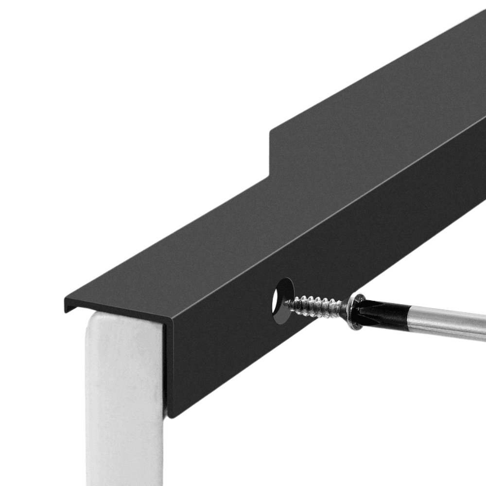 Corner Profile Cabinet With Anti-Fingerprint Finish And Hidden Handleless