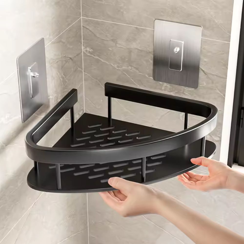 Aluminum Corner Shelf for Shower Storage | Ka-mostore