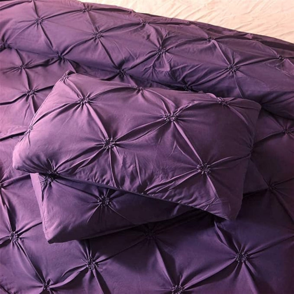 Luxusní sada povlečení na přikrývku s řaseným plisováním Amore | Ka-mostore