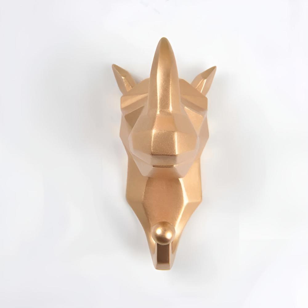 Whimsical Animal Head Wall Hooks for Keys & Coats | Ka-mostore