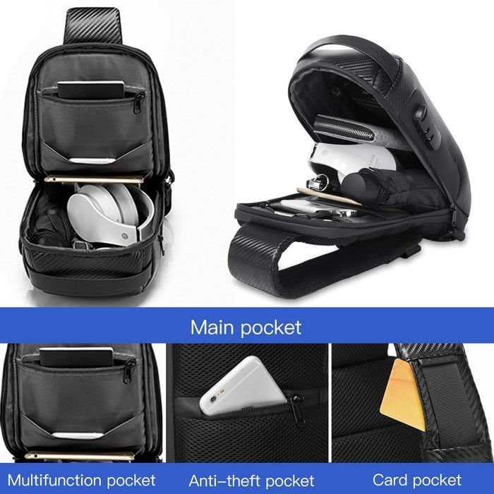 Anti-Theft Sling Bag | Ka-mostore