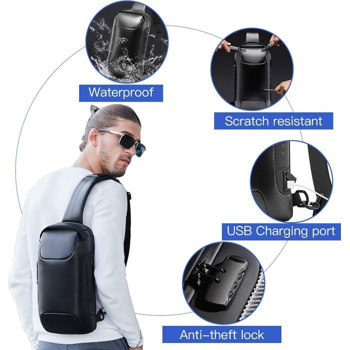 Anti-Theft Sling Bag | Ka-mostore