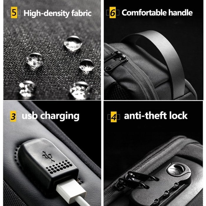 Anti-Theft Sling Bag | Ka-mostore