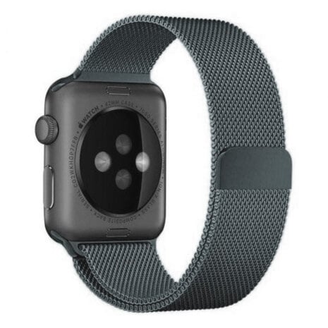 Apple Watch Milanese Strap – Space Grey Edition Wristband