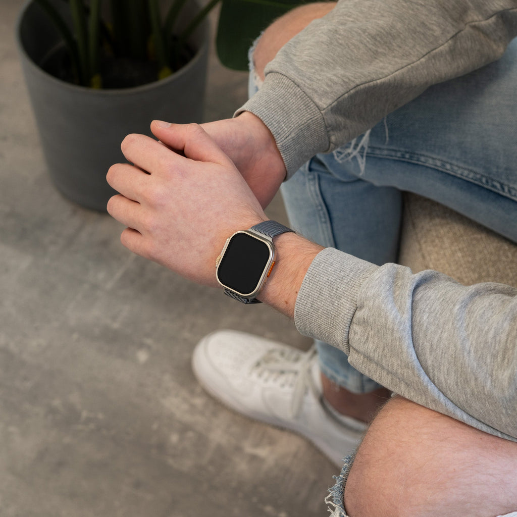 Apple Watch Milanese Strap – Space Grey Edition Wristband