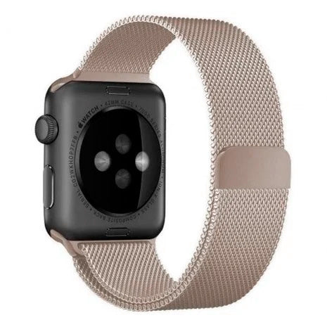 Milánský řemínek pro Apple Watch — provedení Starlight s nepřetržitou smyčkou