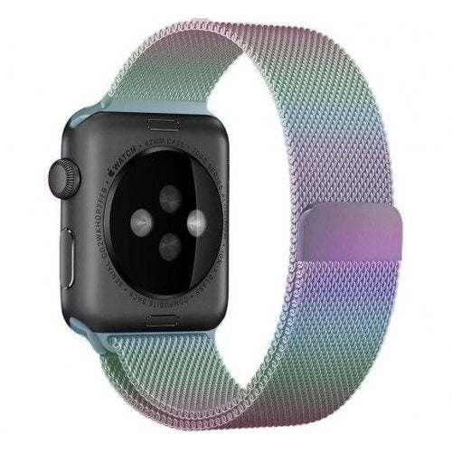Milánský řemínek pro Apple Watch s perleťovým povrchem