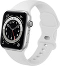 Classic White Silicone Apple Watch Replacement Band