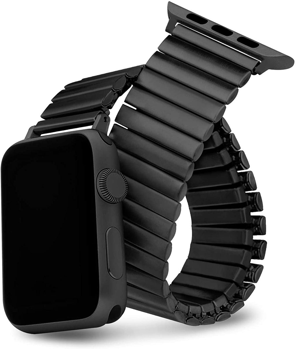 Apple Watch Black Steel Elastic Strap — Replacement