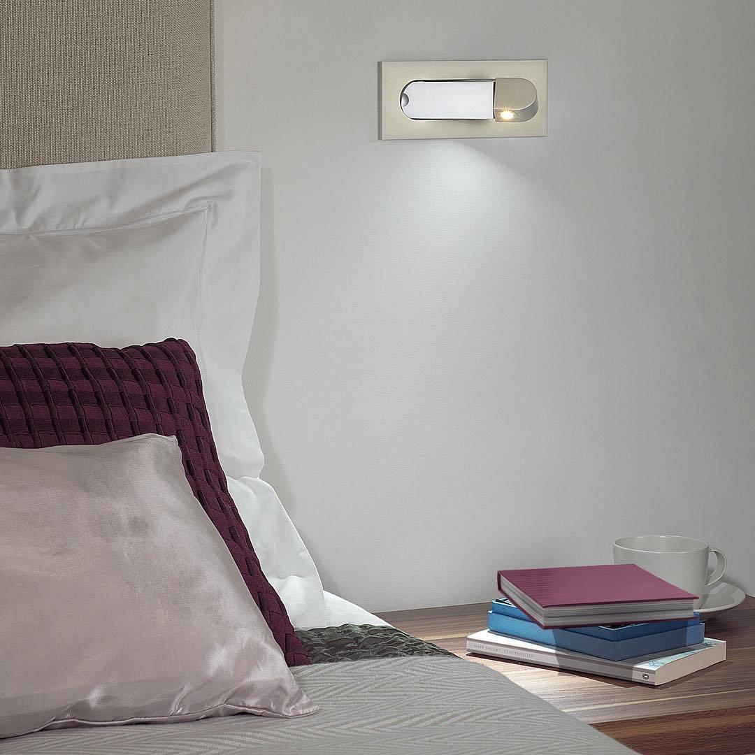 Asterra Bedside Reading Lamp For Elegant Nightstands In Modern Bedrooms And Living Spaces