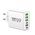 65W Six-Port USB Charger For Office Home And Travel