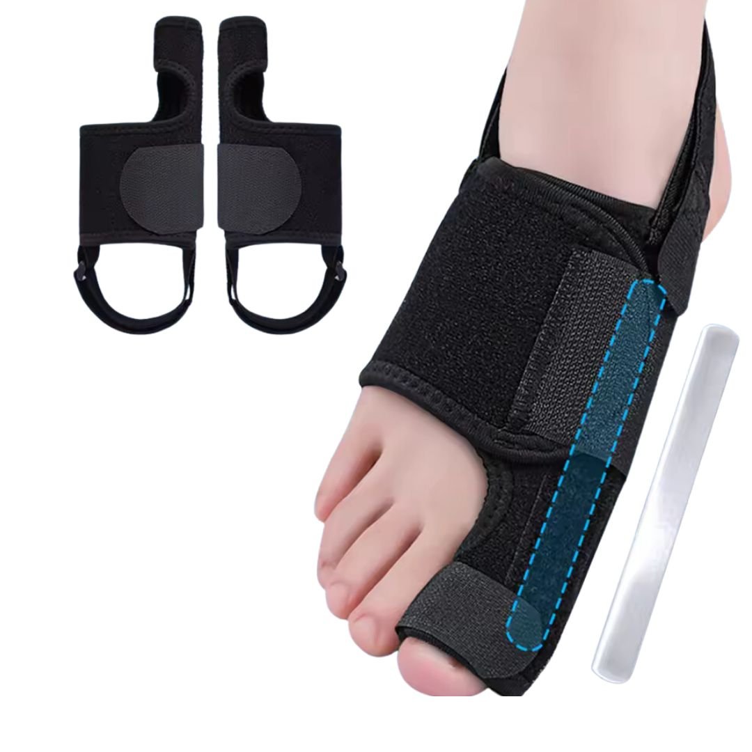 Night Toe Splint With Adjustable Fit - Ergonomic Toe Positioning For Left Or Right Foot
