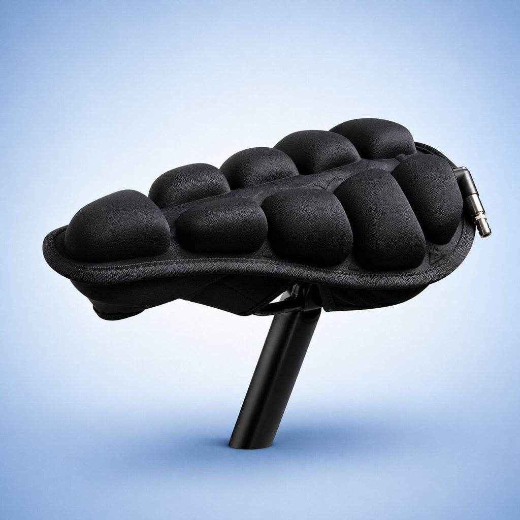 غطاء مقعد دراجة قابل للنفخ من AirSaddle — وسادة مقعد هوائية