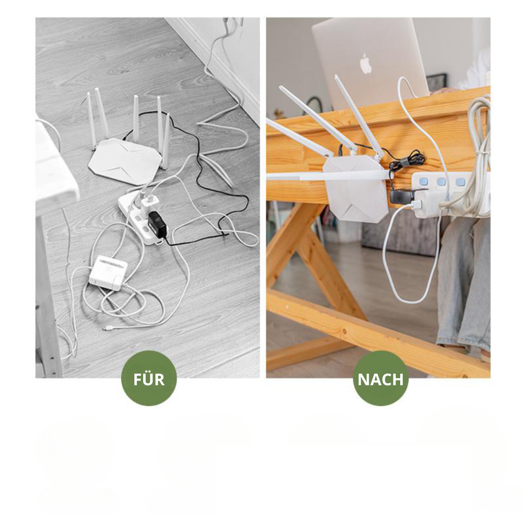 Ganci adesivi trasparenti da parete e soffitto KlebProfi — Fissaggio senza fori, portata di 15 kg