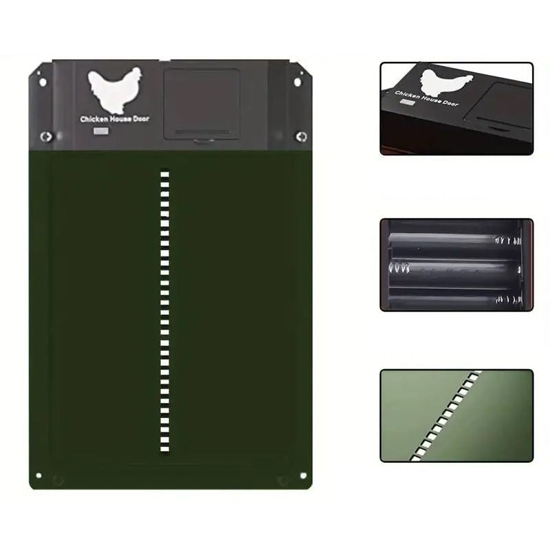 Entrada automatizada para gallinero | Ka-mostore