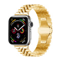 Apple Watch-armband i jubilee-design, guldfärgat rostfritt stål med justerbara länkar