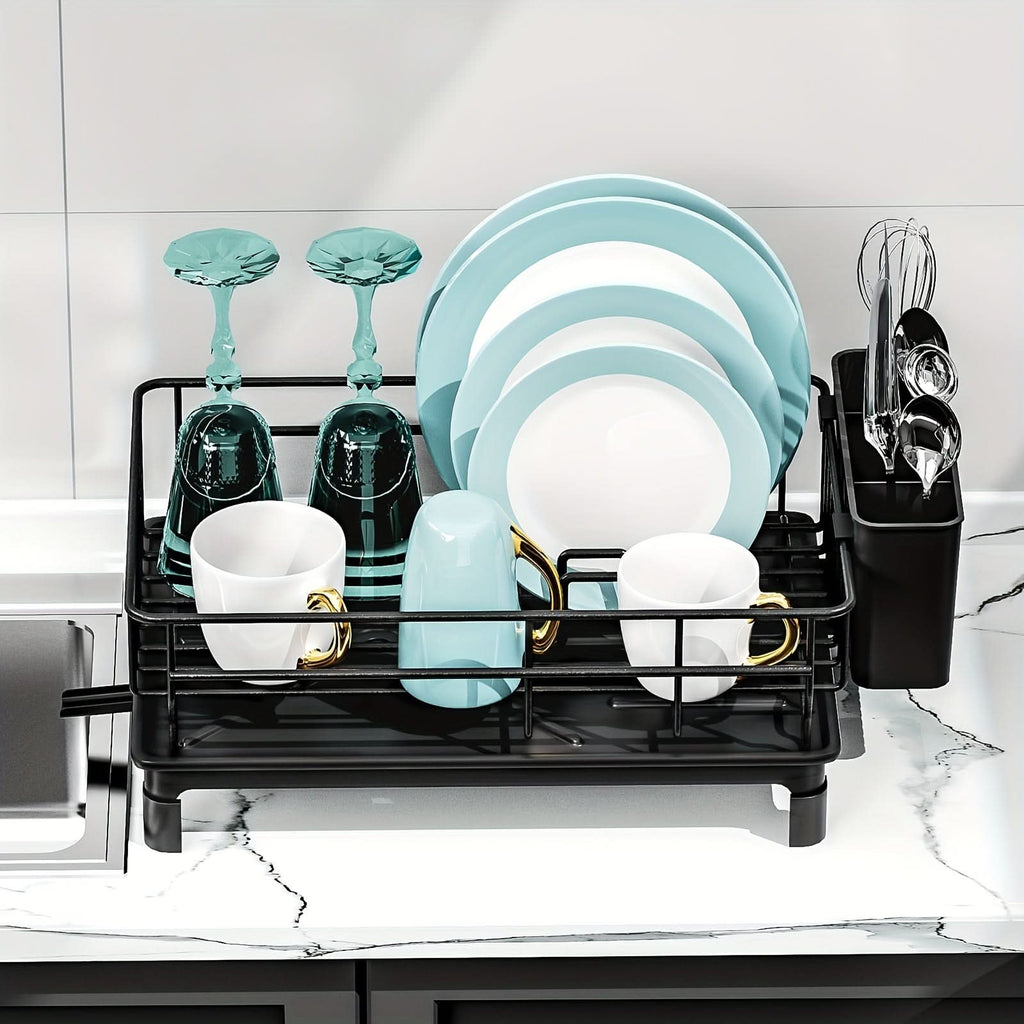 Scolapiatti DRIPMASTER — Organizer multifunzionale con drenaggio efficiente