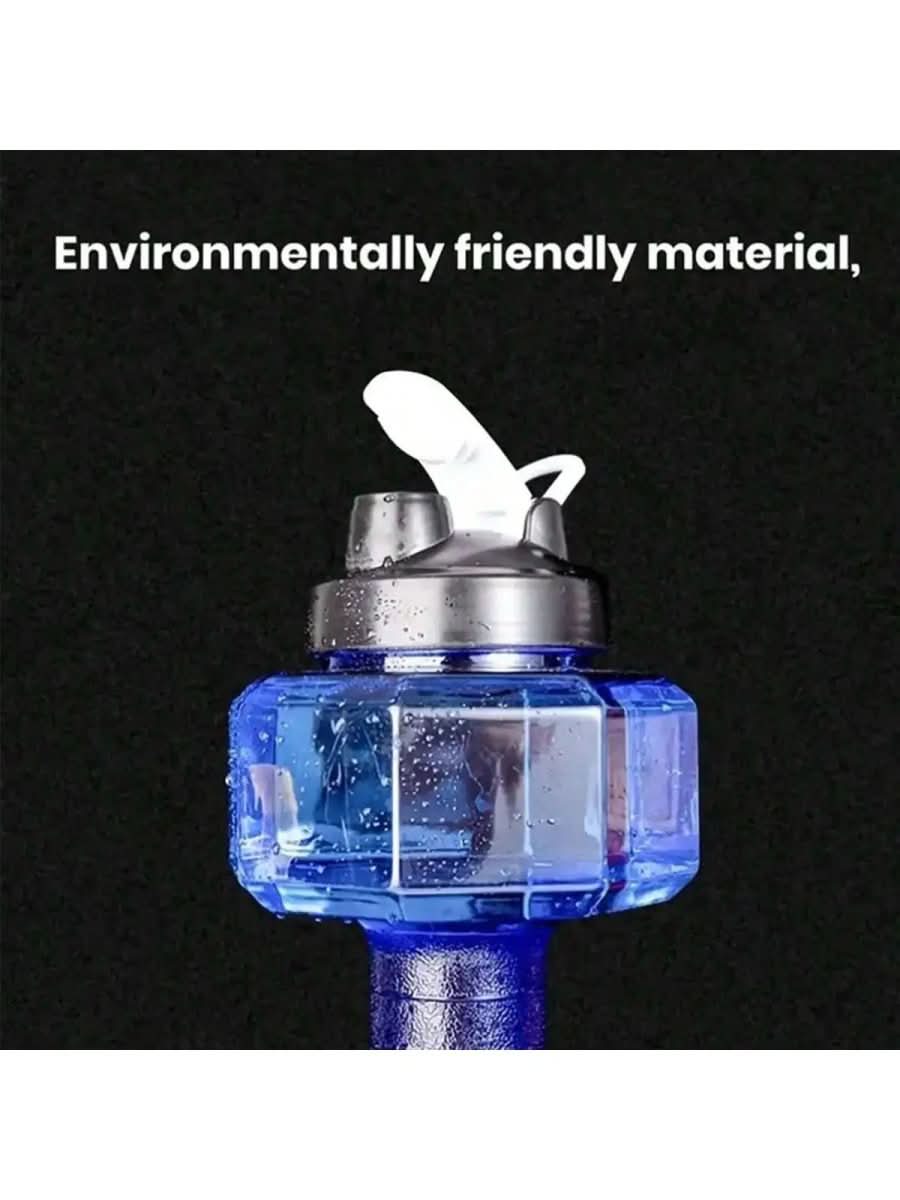 AquaFlex Vannflaske formet som manual 550 ml – lett grep med 2-i-1-motstand