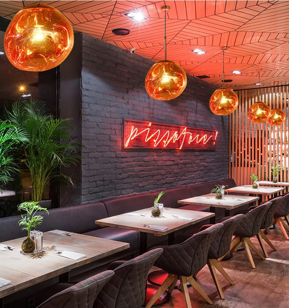 Aureo LED Kitchen Pendant Light Modern Ceiling Fixture For Dining Area Illumination