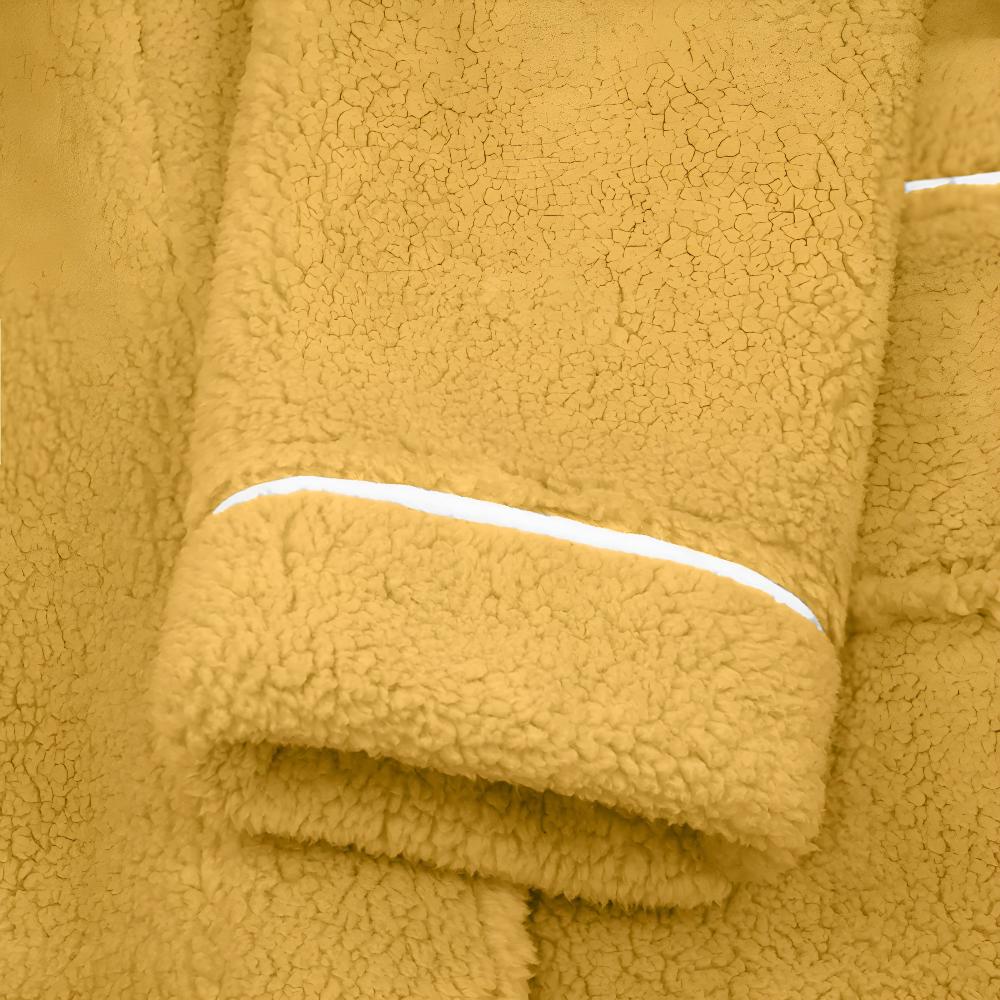 Comfyra Fleece Bathrobe — Soft, Warm Unisex Robe for Women and Men