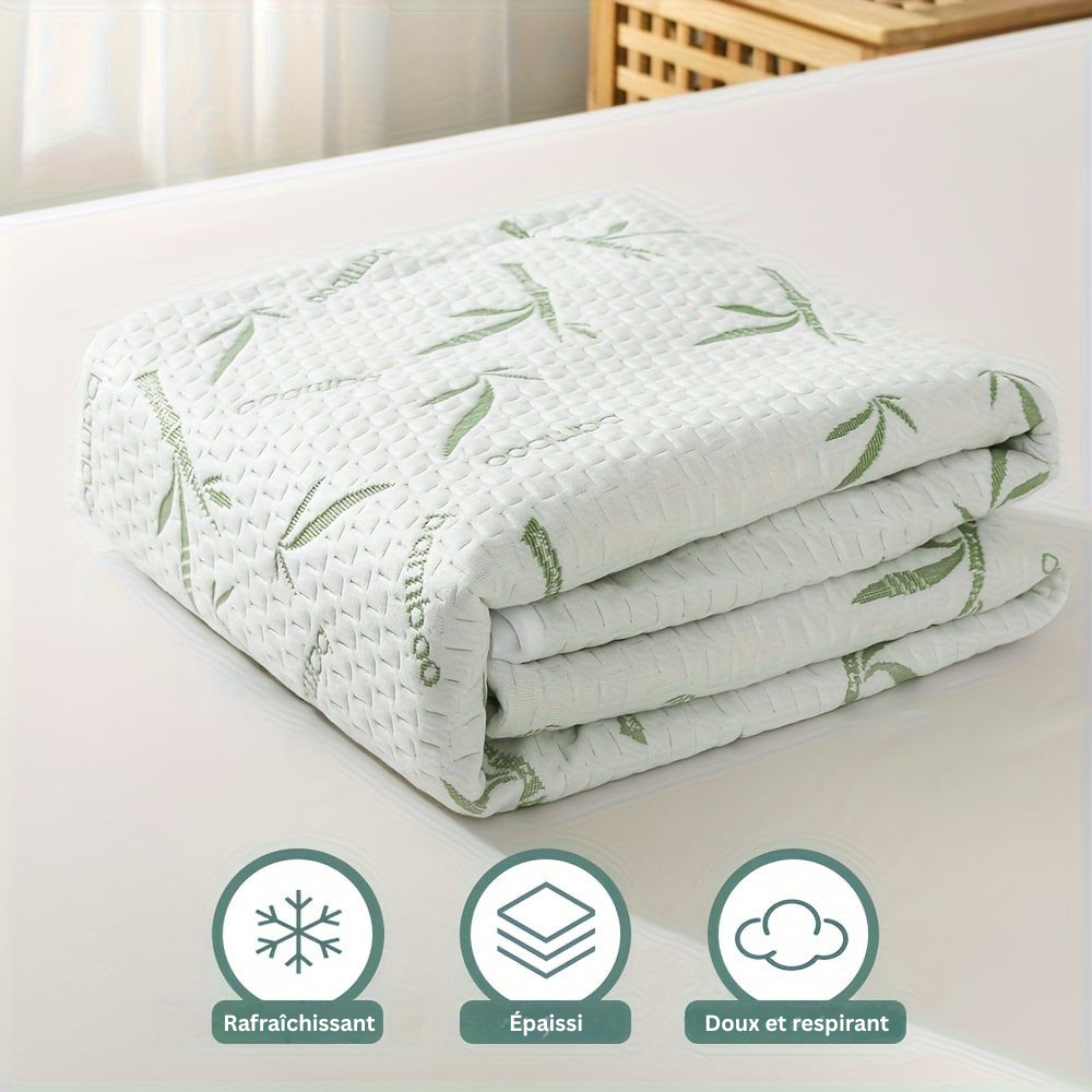 BambooCool Mattress Protector – Breathable and Cooling for Improved Sleep Comfort | Ka-mostore