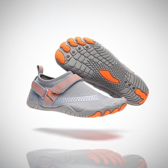 Chaussures aquatiques pieds nus Aqualon - conception légère et flexible