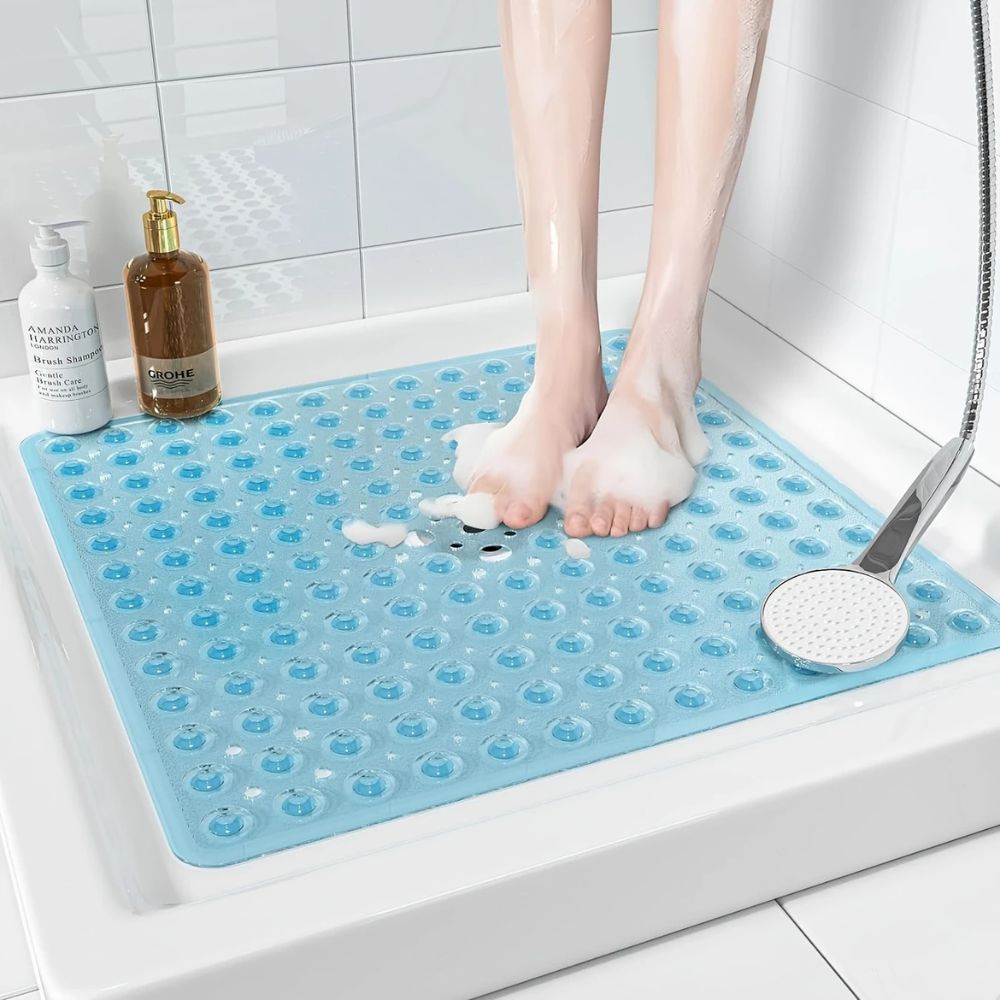 Secure Shower Non Slip Mat with Suction | Ka-mostore