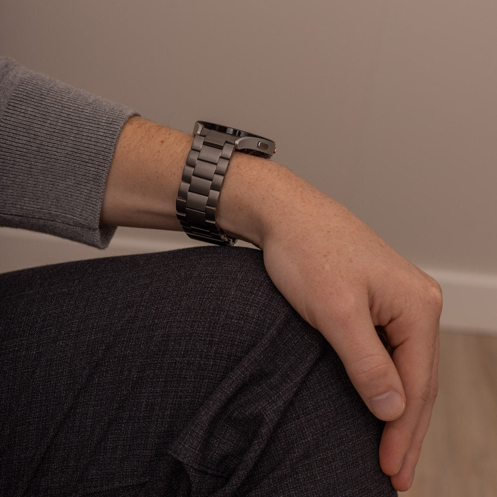 Titanium bandje voor Samsung Galaxy Watch 7 – 44 mm, grafiet